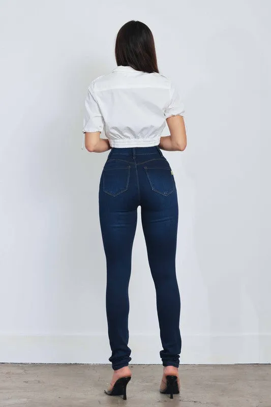 ADELA HIGH RISE SKINNY JEANS
