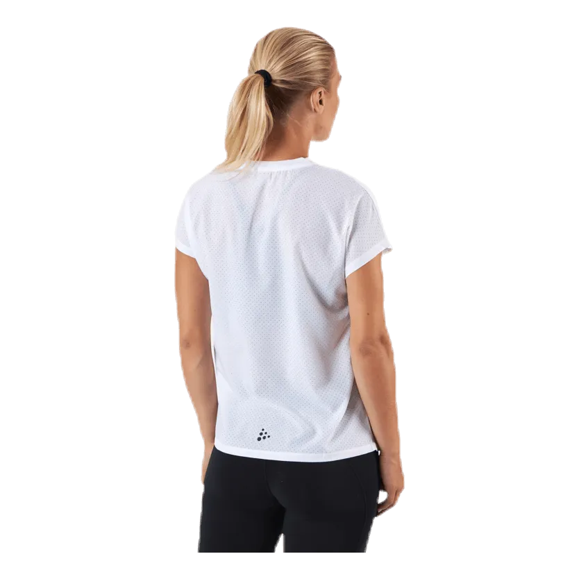 Adv Charge SS Tee White