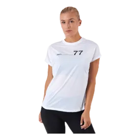 Adv Charge SS Tee White
