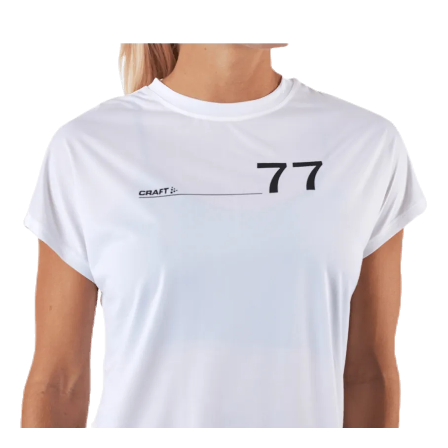 Adv Charge SS Tee White
