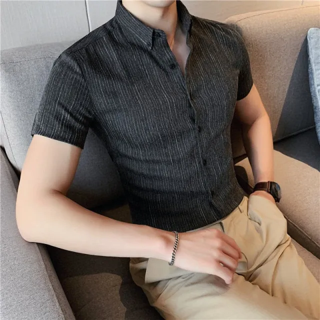 British Style Slim Fit Formal Shirt