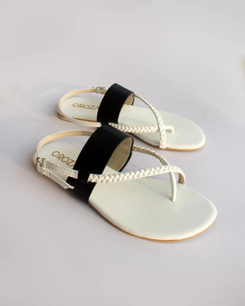 Casual braided sandals