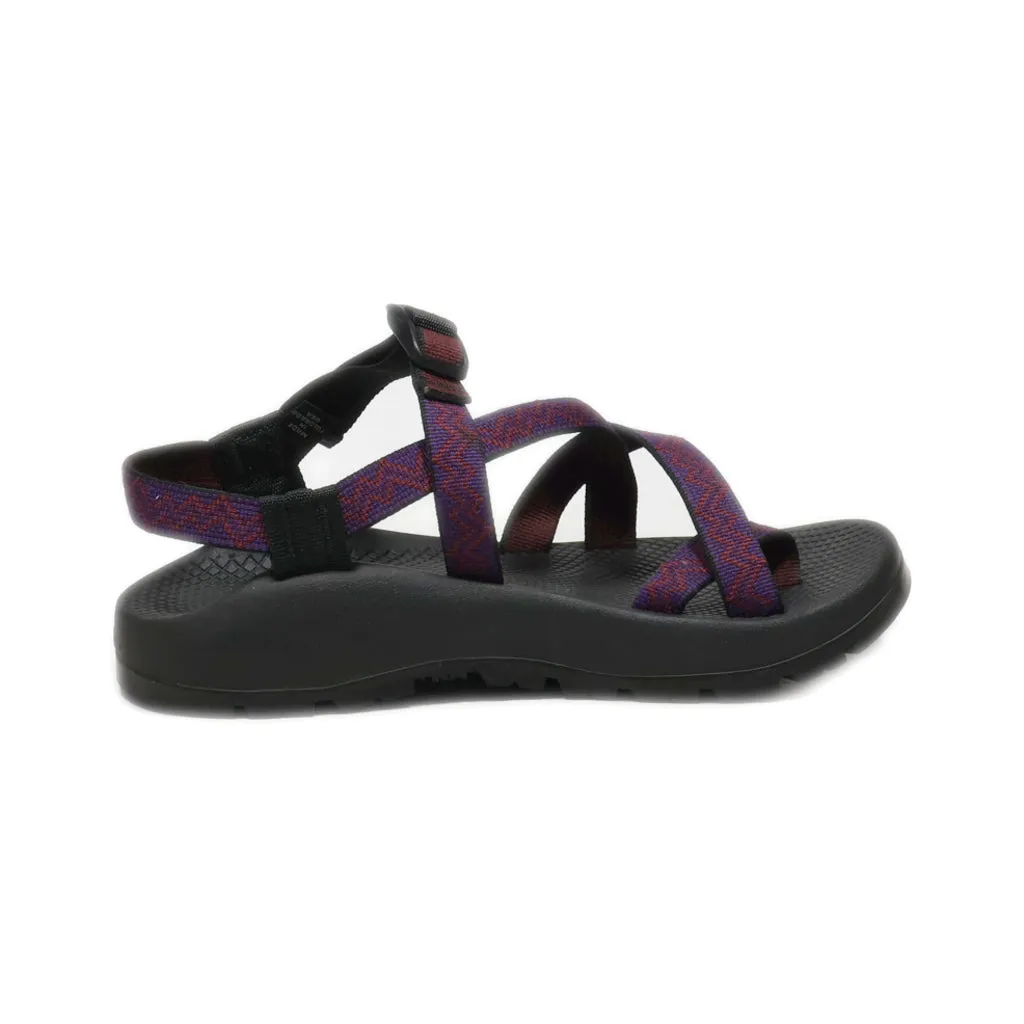 Chaco Casual Sandals Fabric Purple Colour For Men