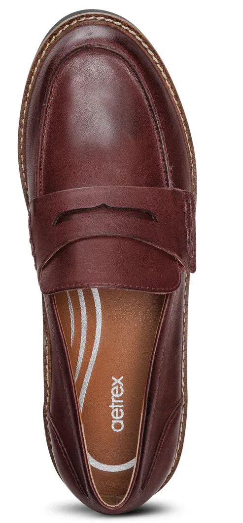 Collette Loafer in Burgundy