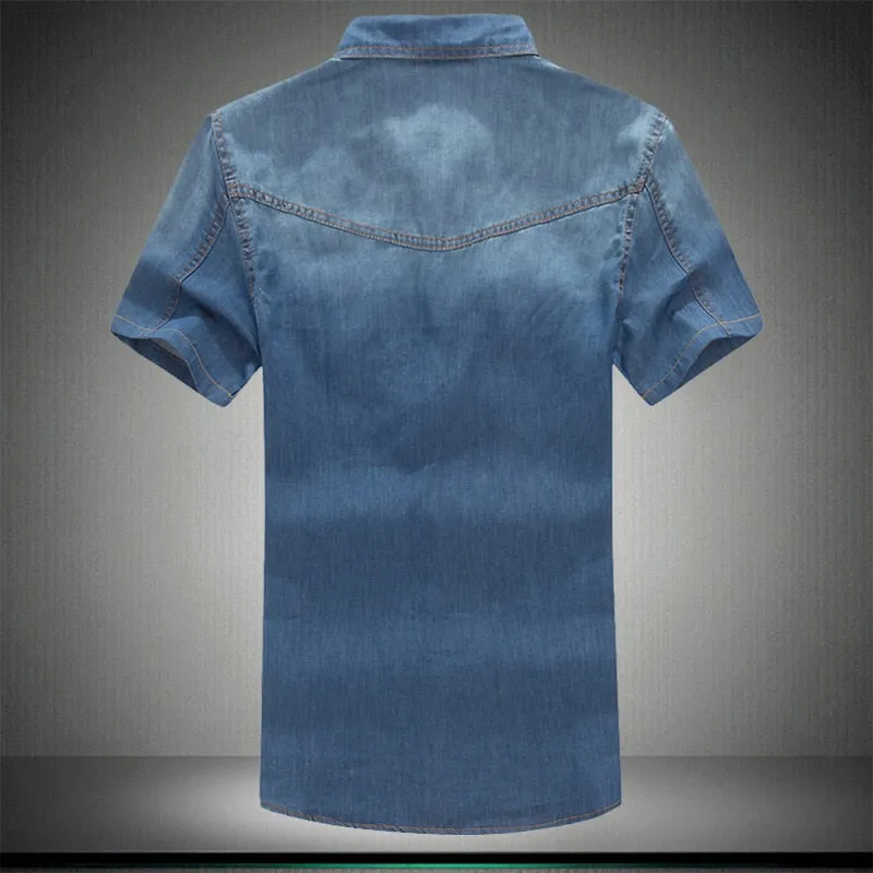 COTTON Shirt For Men Short Sleeves