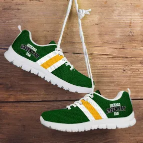 Diehard Green Bay Fan Running Shoes