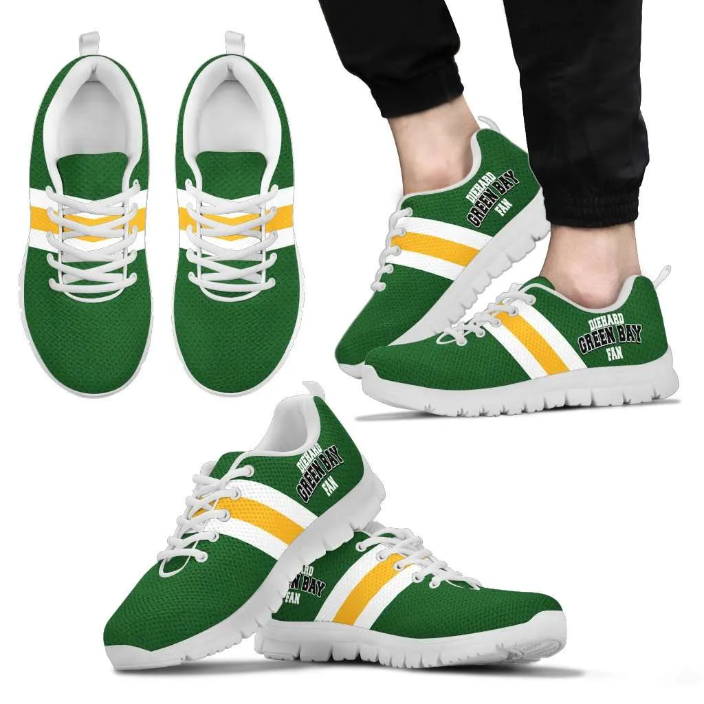 Diehard Green Bay Fan Running Shoes