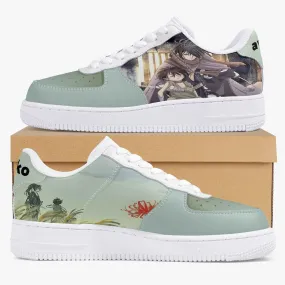 Dororo & Hyakkimaru Green/White Air F1 Anime Shoes