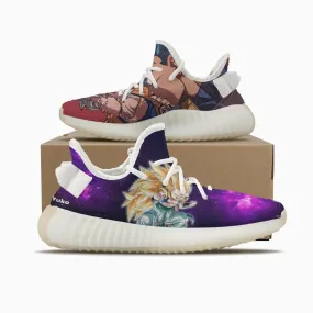 Dragon Ball Z Gotenks YZ White Anime Shoes