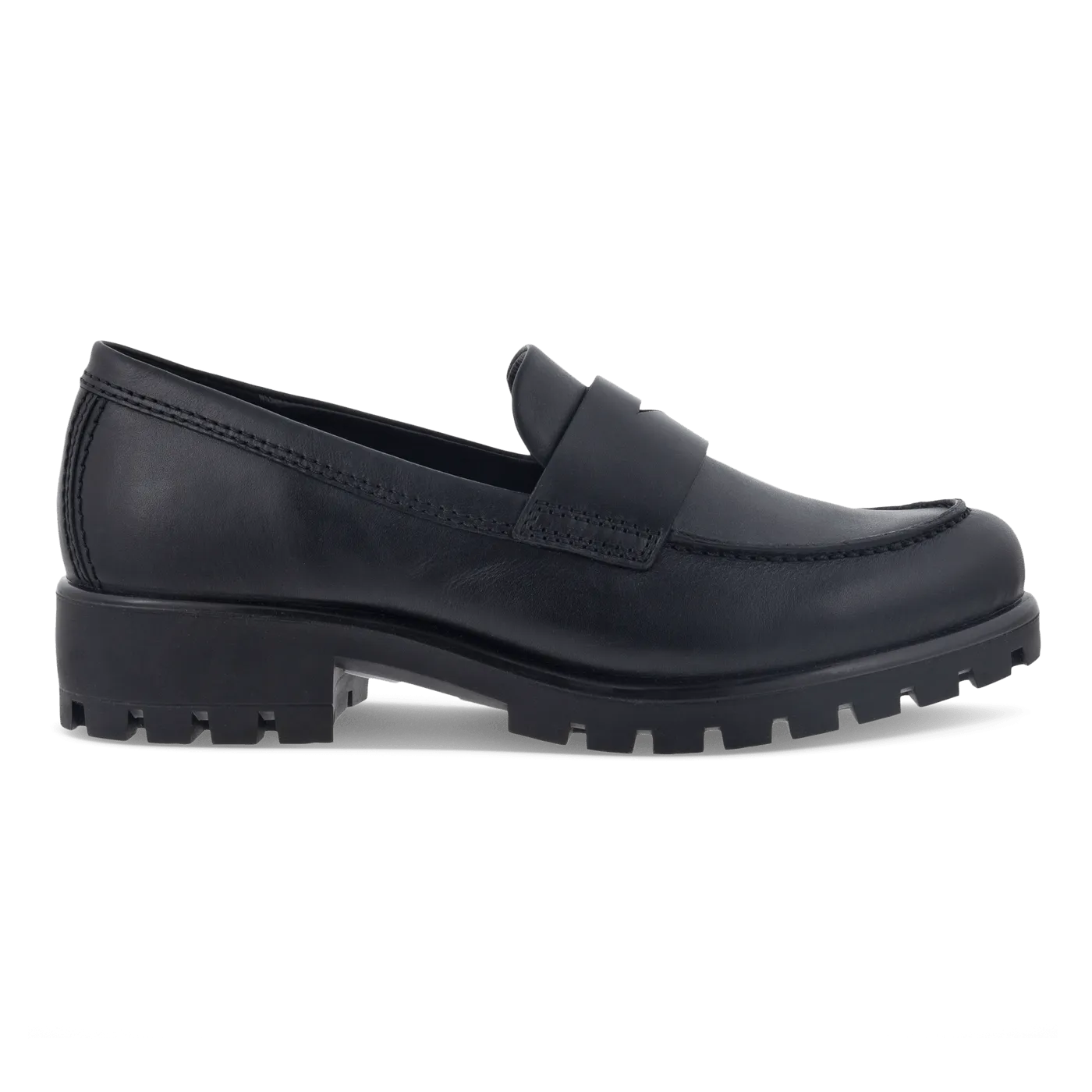 Ecco Women's Modtray Loafers- Black