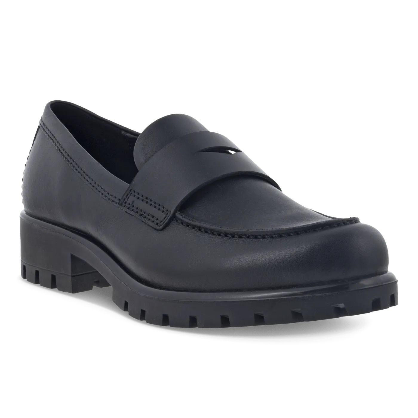 Ecco Women's Modtray Loafers- Black