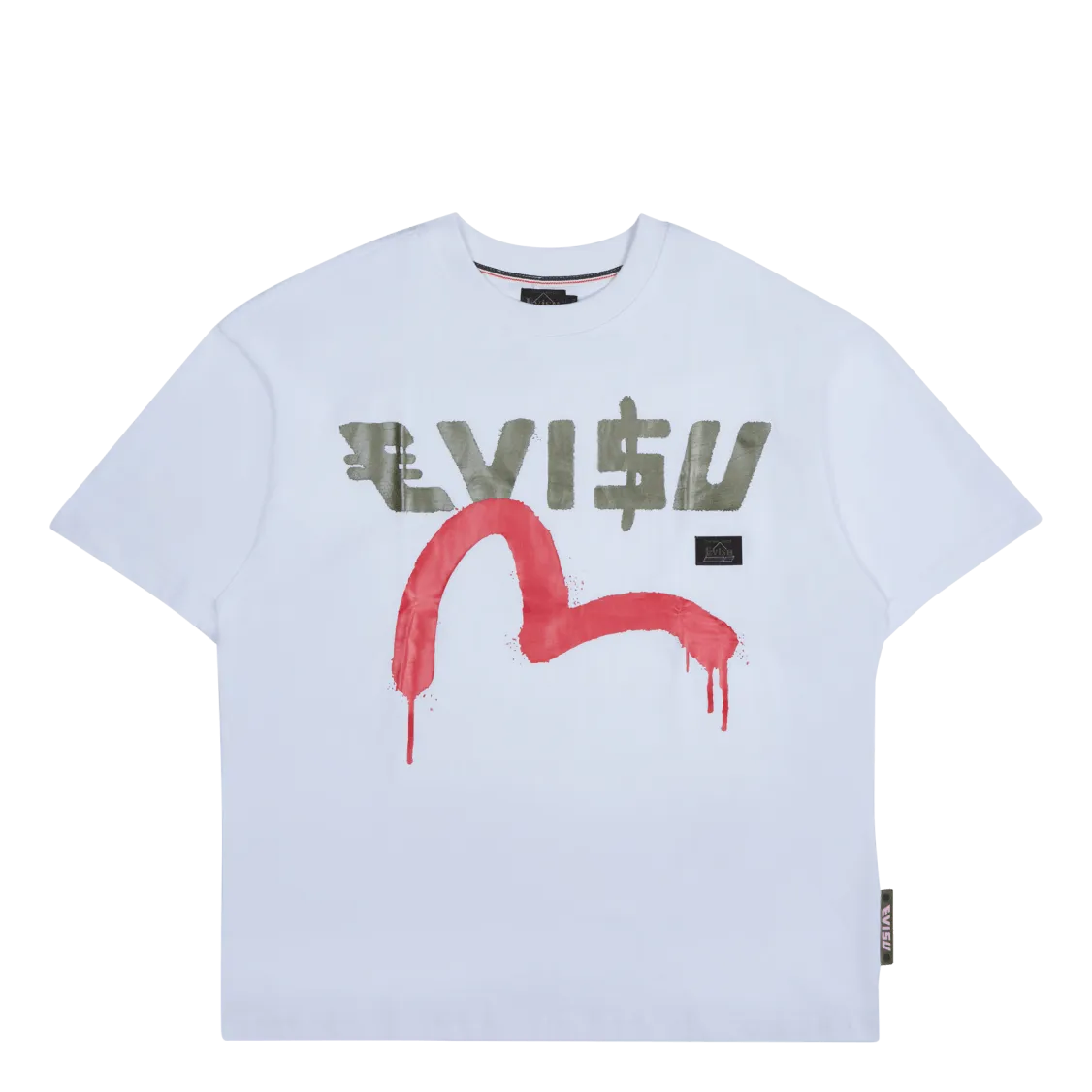 Evisu X Sfera Ebbasta Graffiti White
