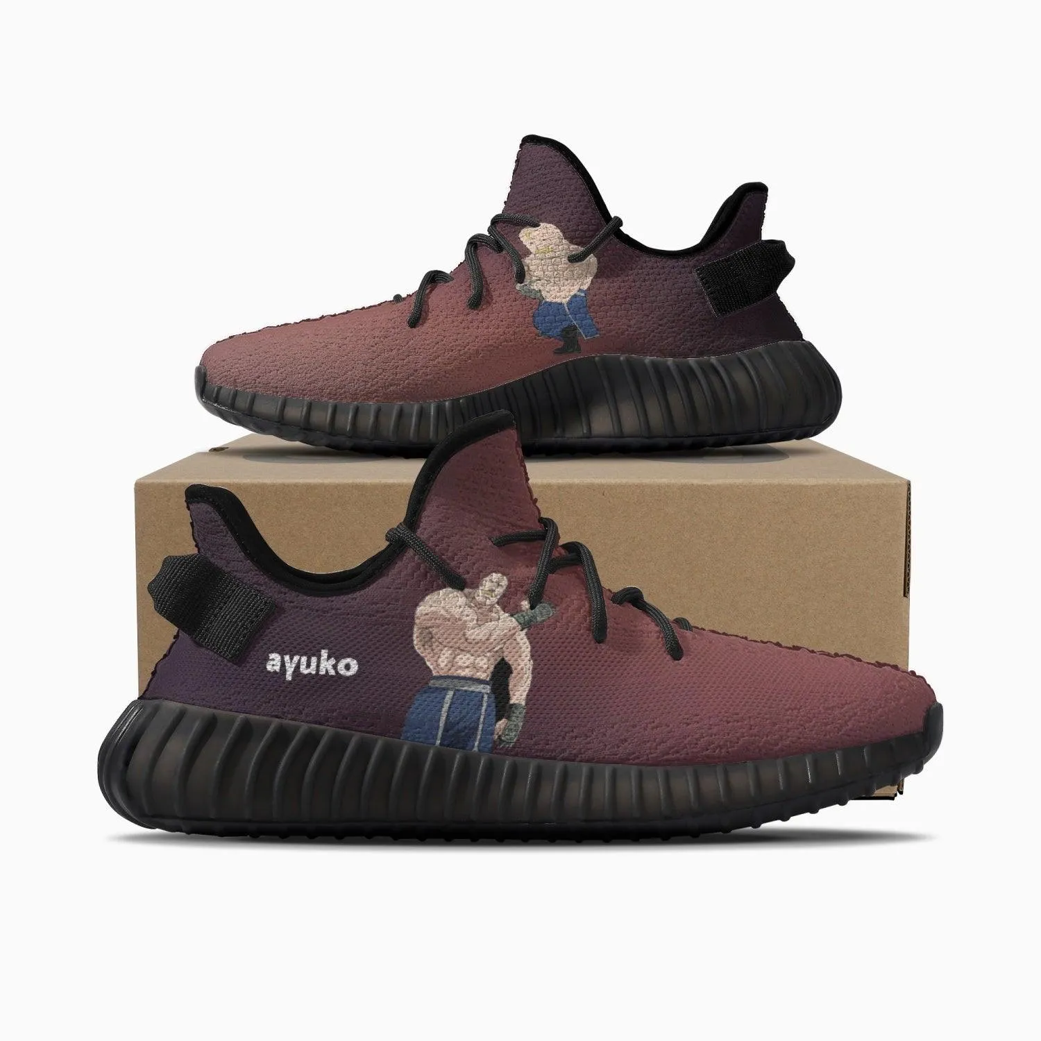Fullmetal Alchemist Alex Louis Armstrong YZ Anime Shoes