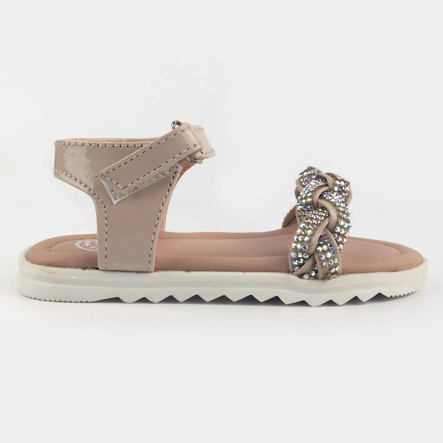 Girls Sandals JS-001-BEIGE