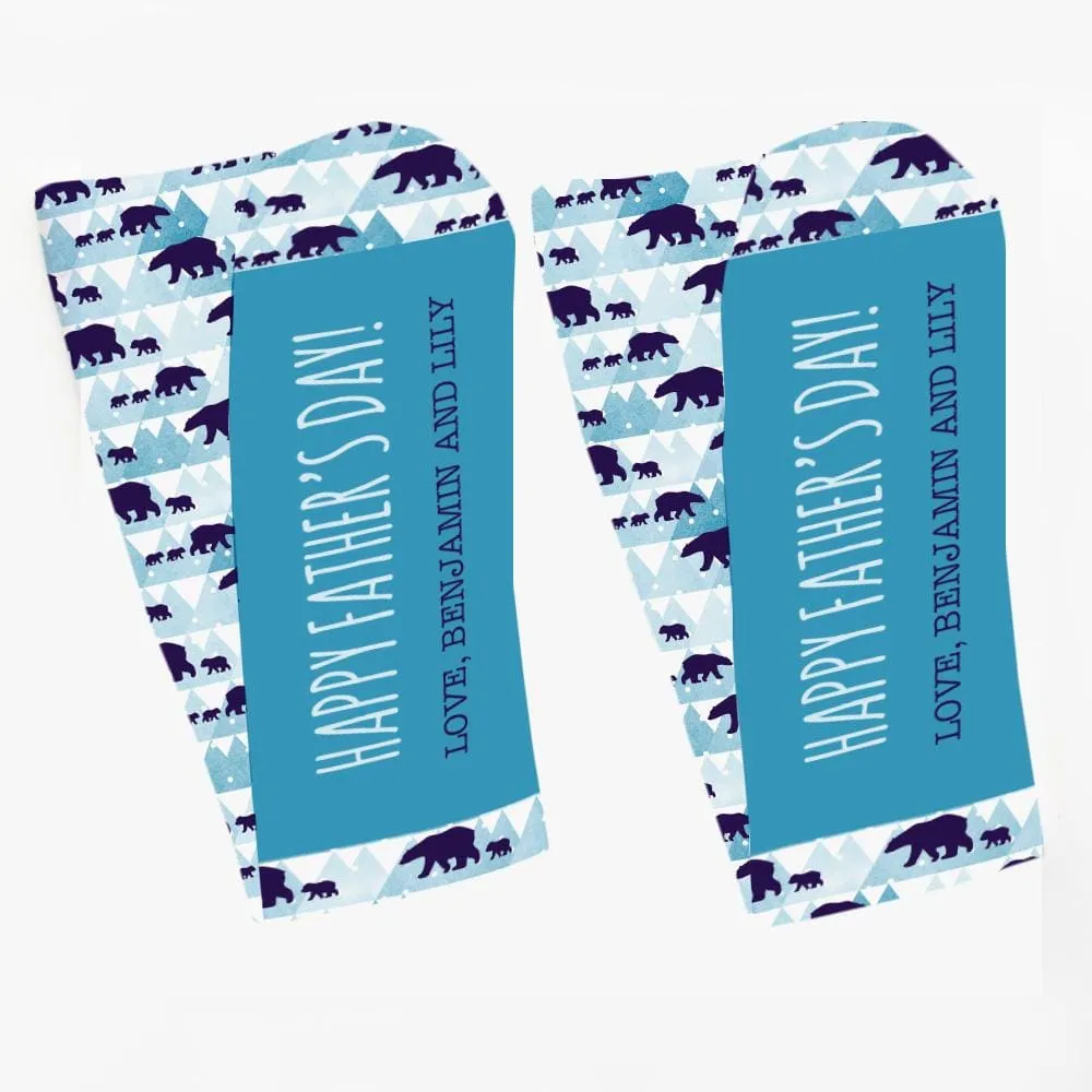 Happy Father's Day Personalized Tube Socks