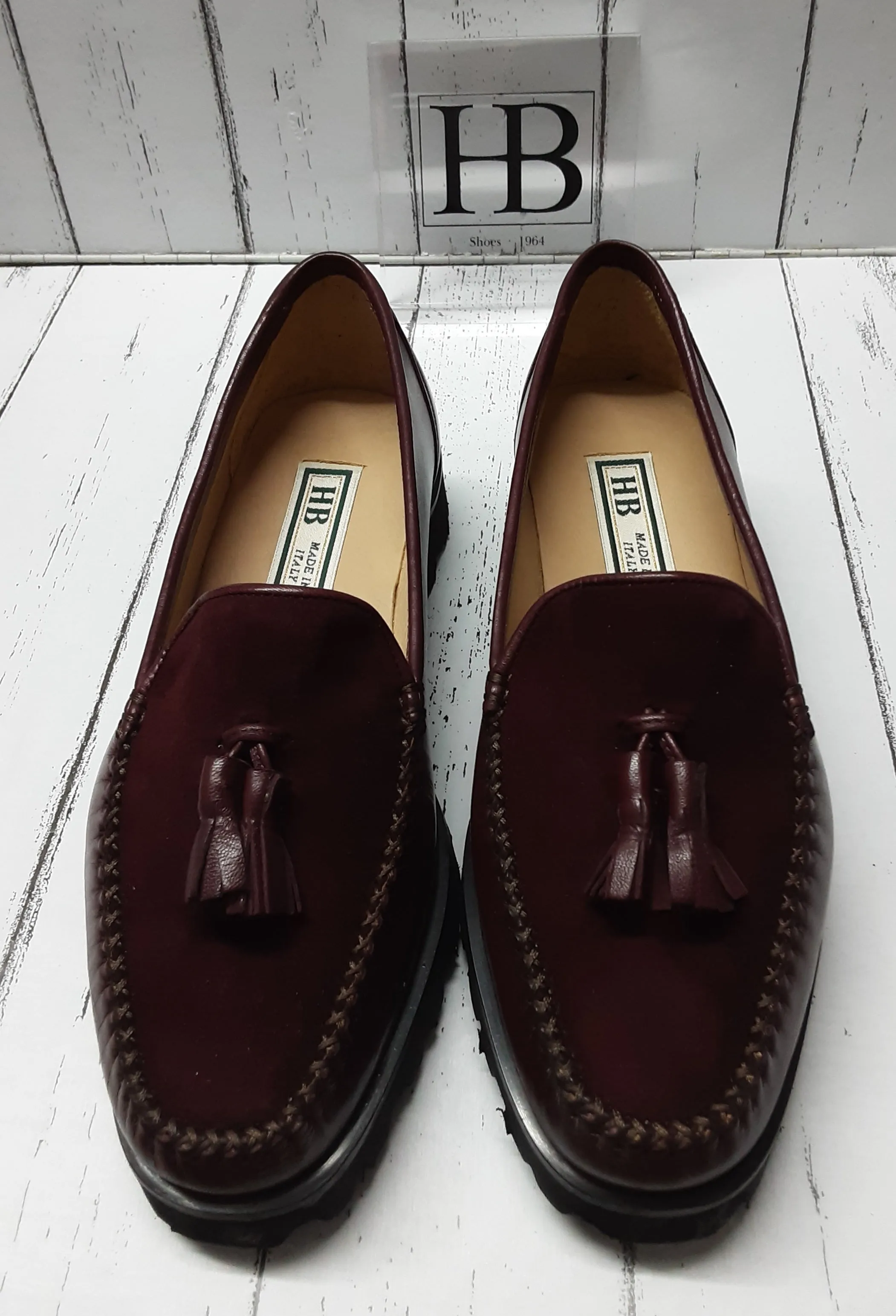 HB Italia - 544 - BORDEAUX Nappa Suede - 7984