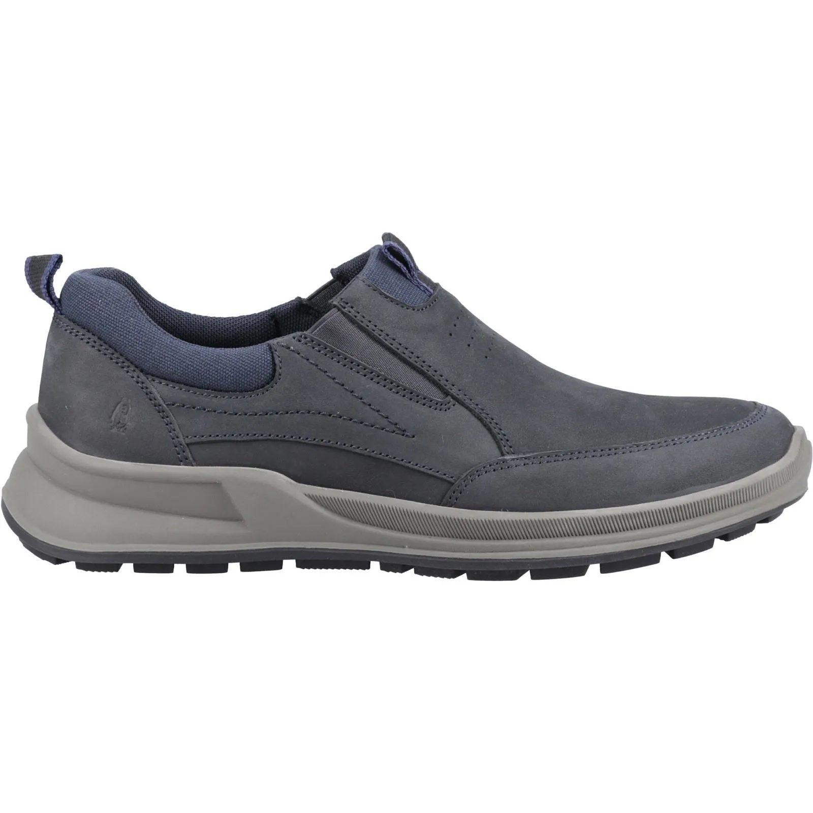 Hush Puppies Arthur Nubuck Men's Navy Loafers