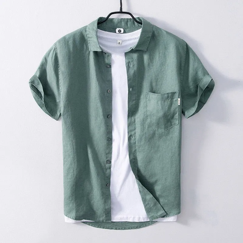 Linen Short Sleeve Shirt