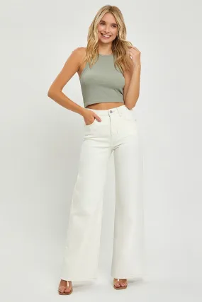 Marsh High Rise Pants • Cream
