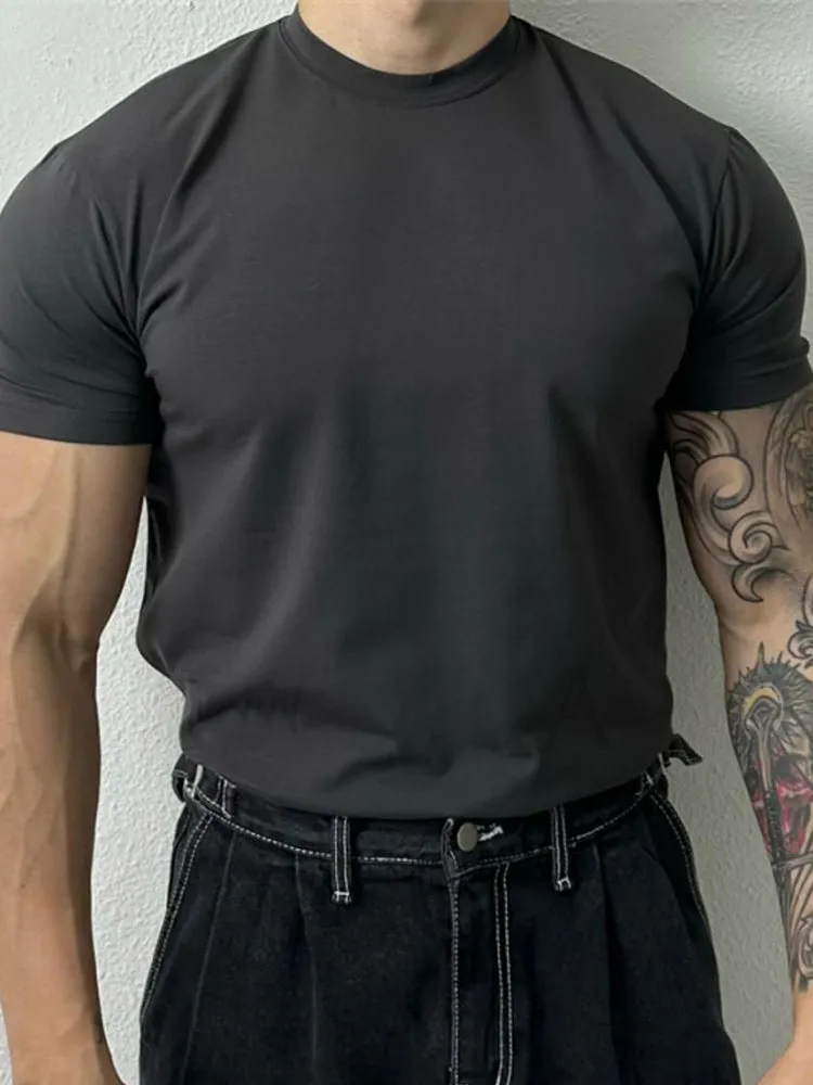 Mens Casual Slim Fitting T-Shirt