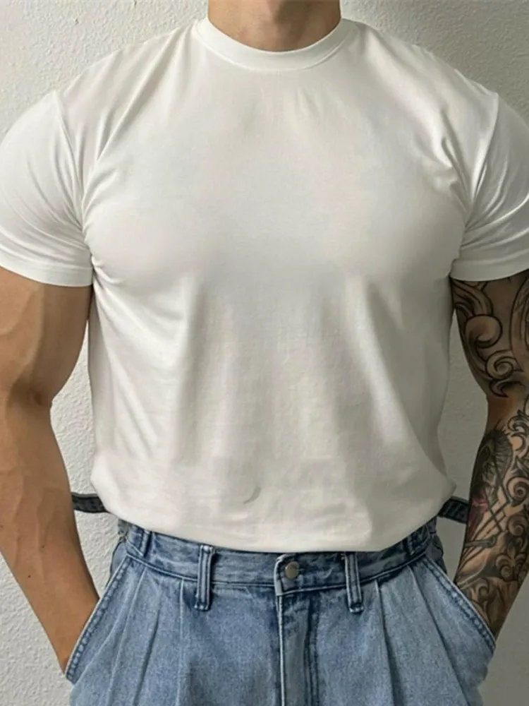 Mens Casual Slim Fitting T-Shirt