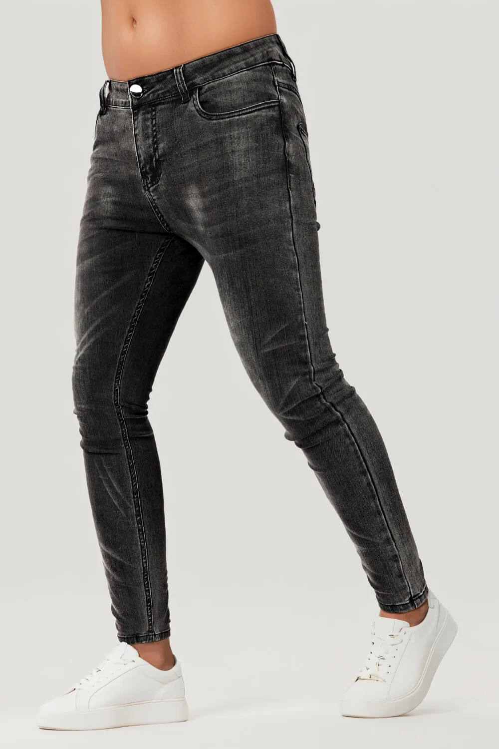 Men's Vintage Skinny Jean - Black
