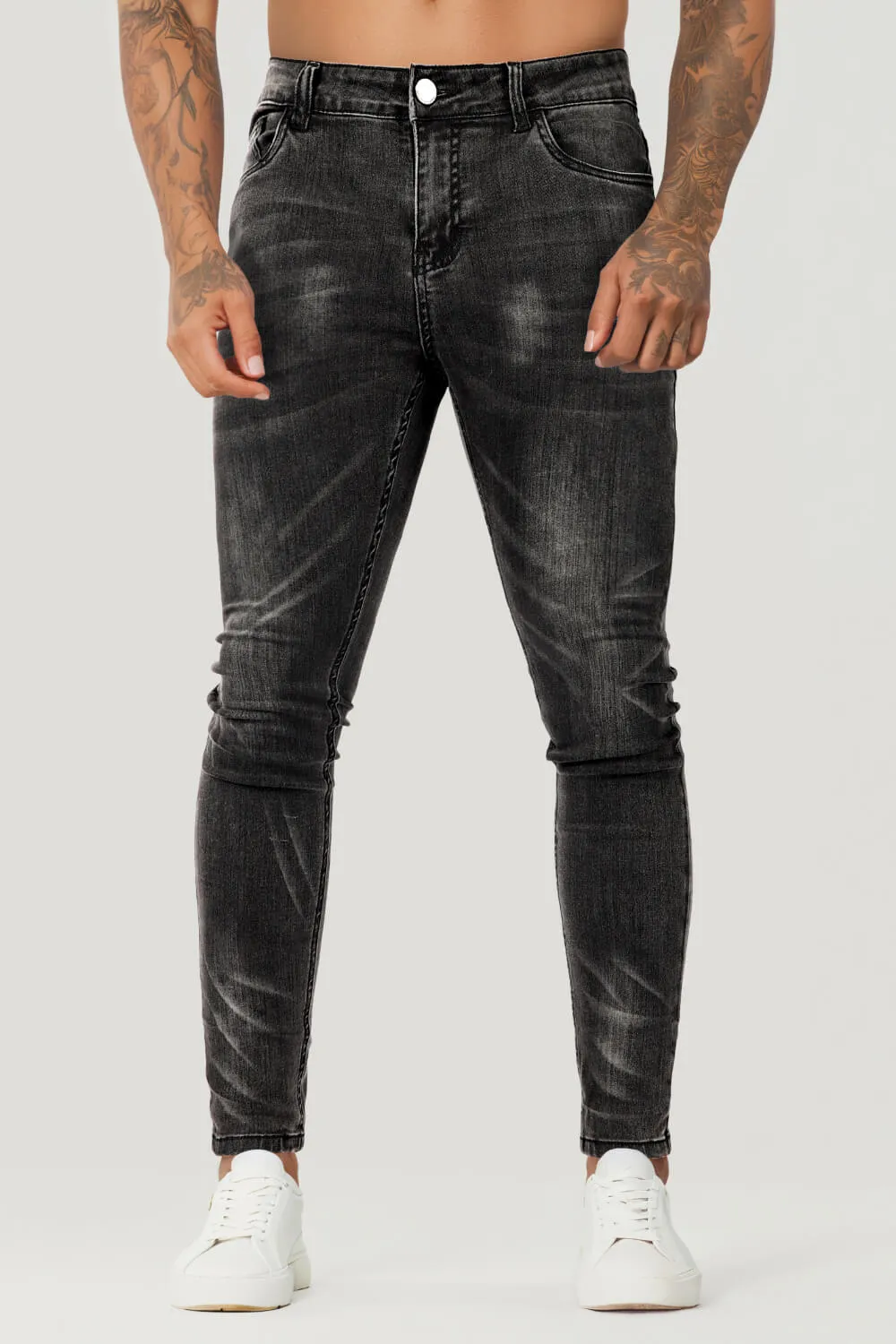 Men's Vintage Skinny Jean - Black