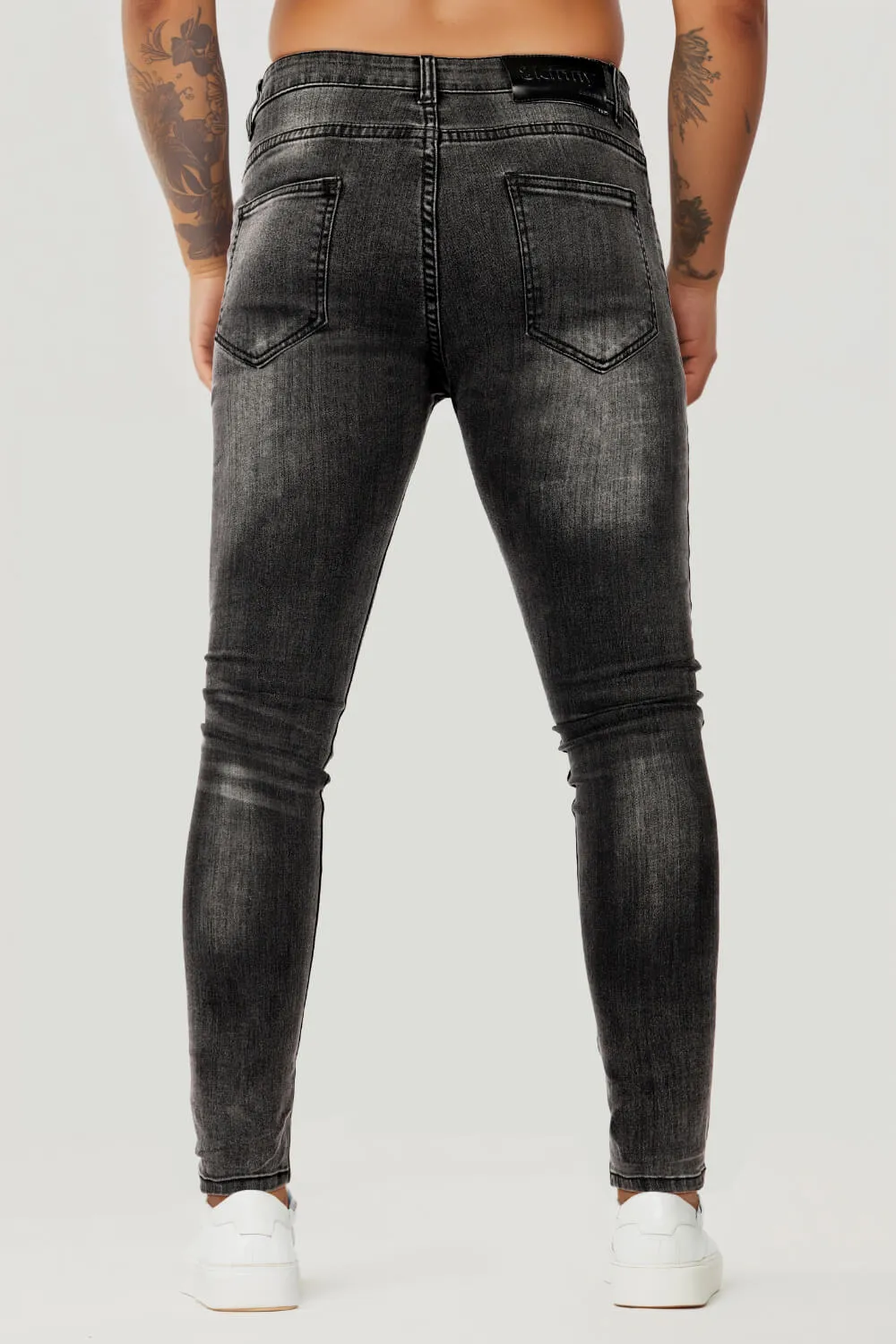 Men's Vintage Skinny Jean - Black
