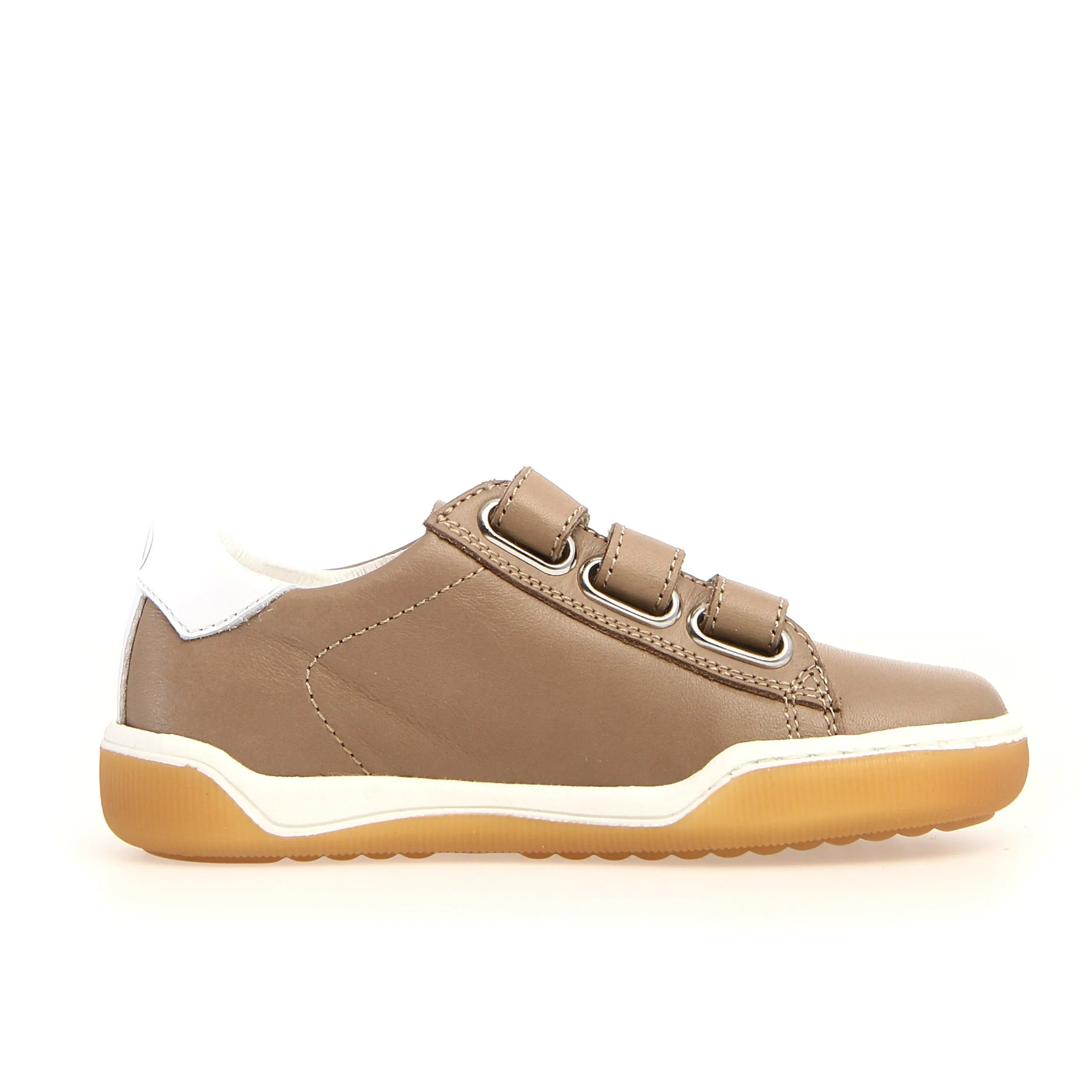 Naturino Cliff VL 2 Boy's and Girl's Sneakers - Taupe/White