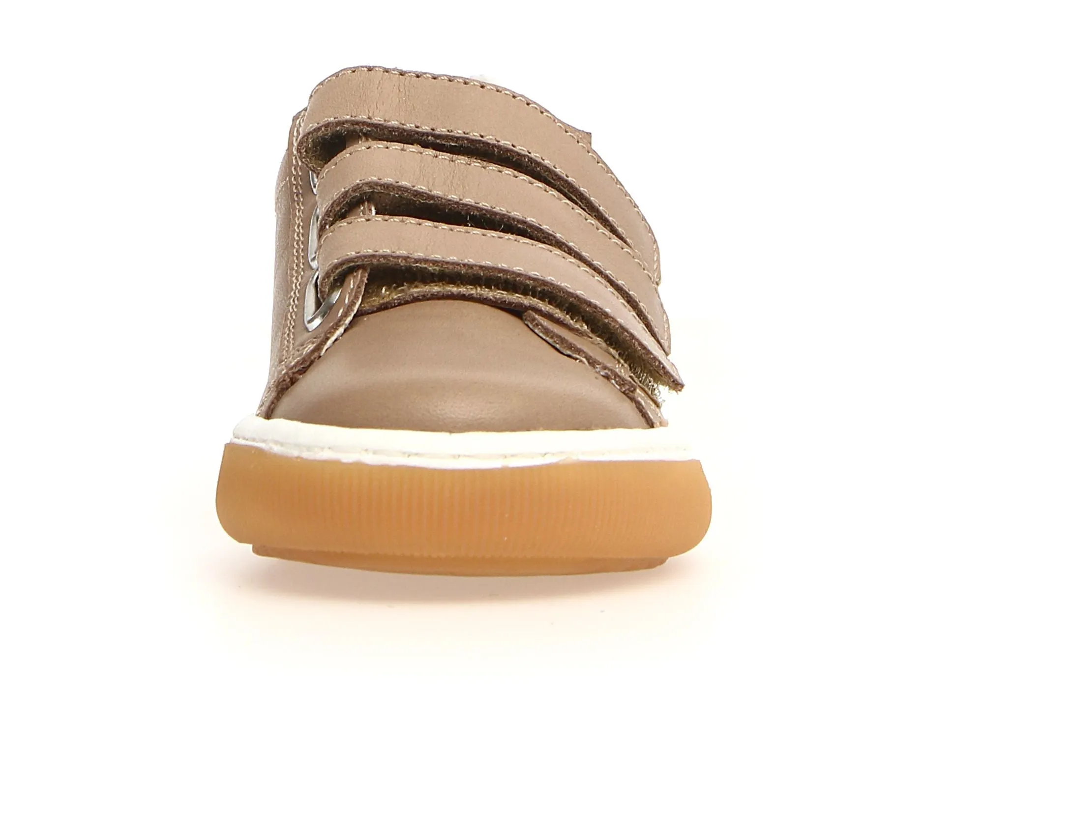 Naturino Cliff VL 2 Boy's and Girl's Sneakers - Taupe/White