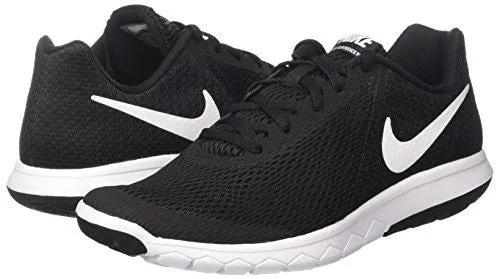 NIKE WOMENS FLEX EXPERIENCE RN 6 RUNNING SHOE BLACK/WHITE 7.5 B(M) US