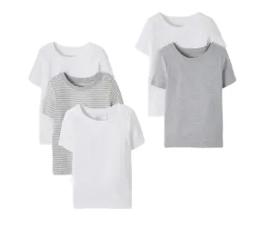 NWT Hanna Andersson Moon & Back 5 Pack Short Sleeve Organic Cotton Tee Shirt Bundle
