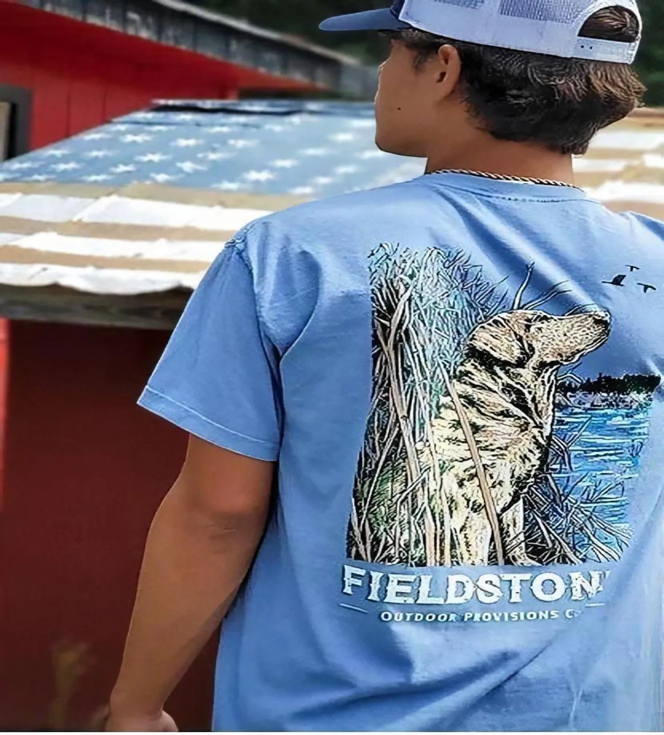 Old Yellow Short Sleeve T-Shirt (Youth) by Fieldstone Outdoors