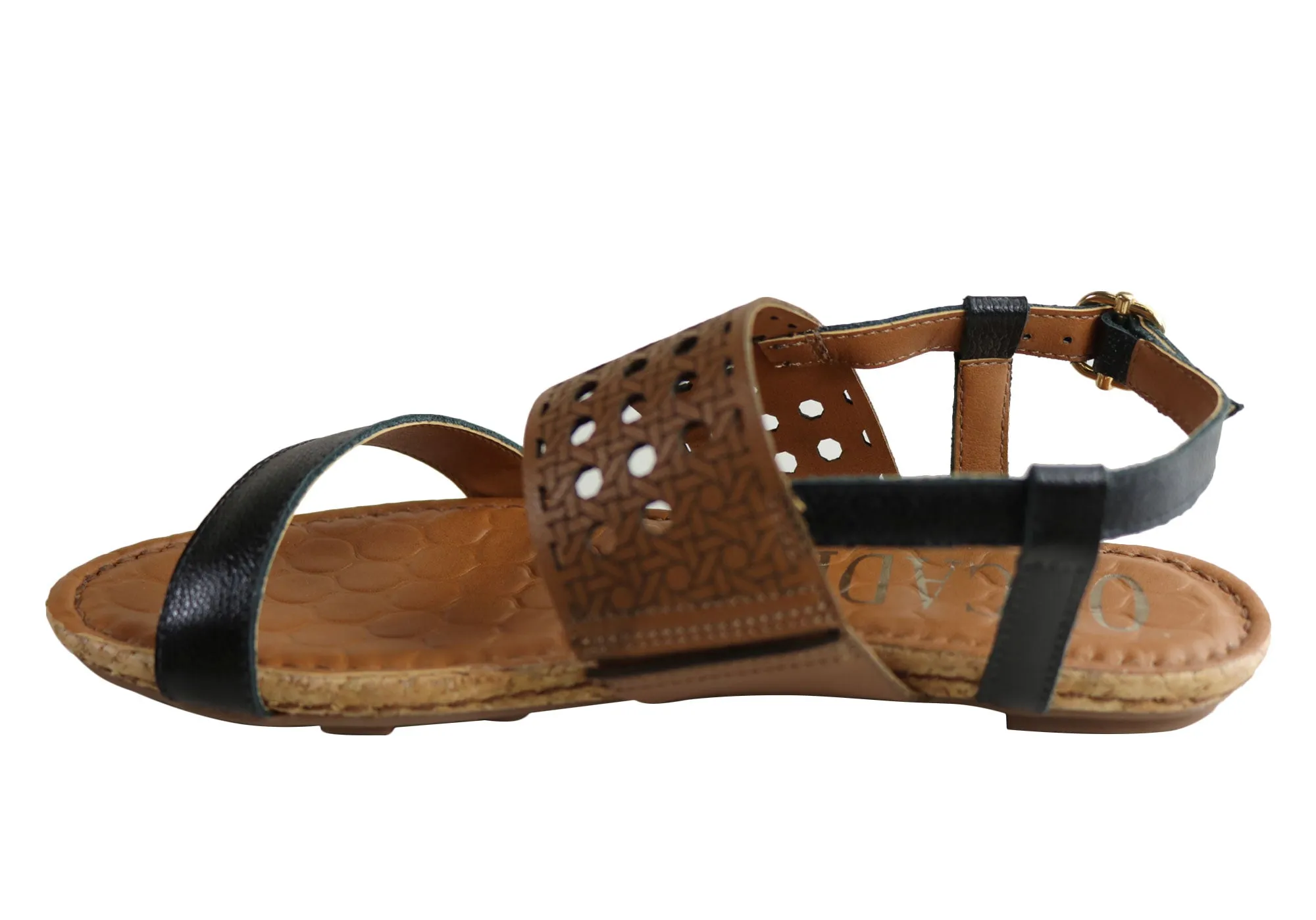 Orcade Gismo Womens Comfortable Leather Sandals Made In Brazil