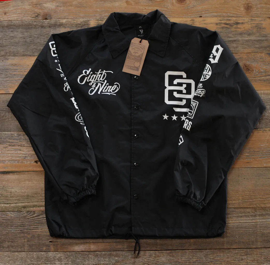 Rise Above Coaches Jacket Black