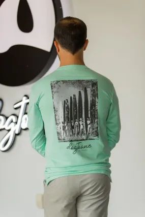 Vintage LS Cotton Tee - Surfboards
