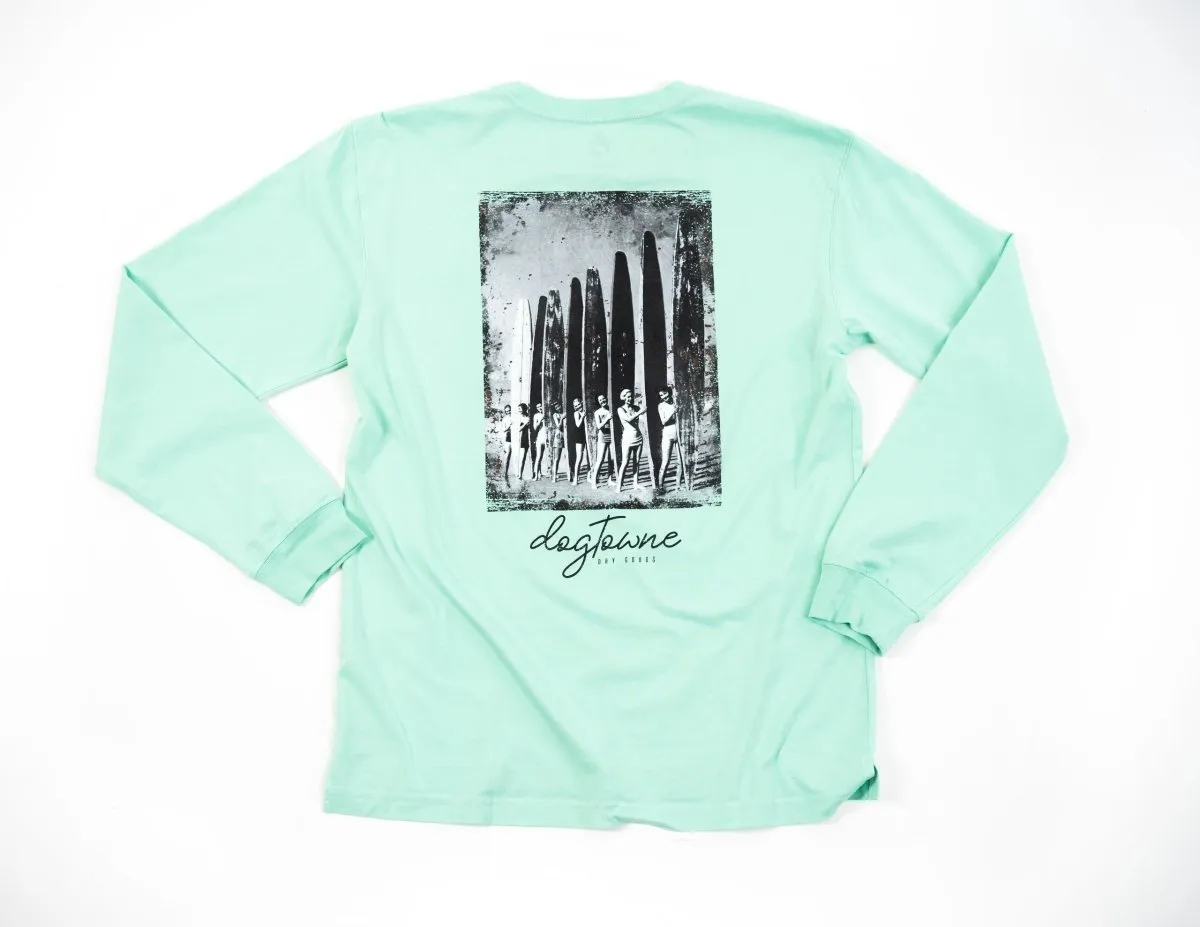 Vintage LS Cotton Tee - Surfboards