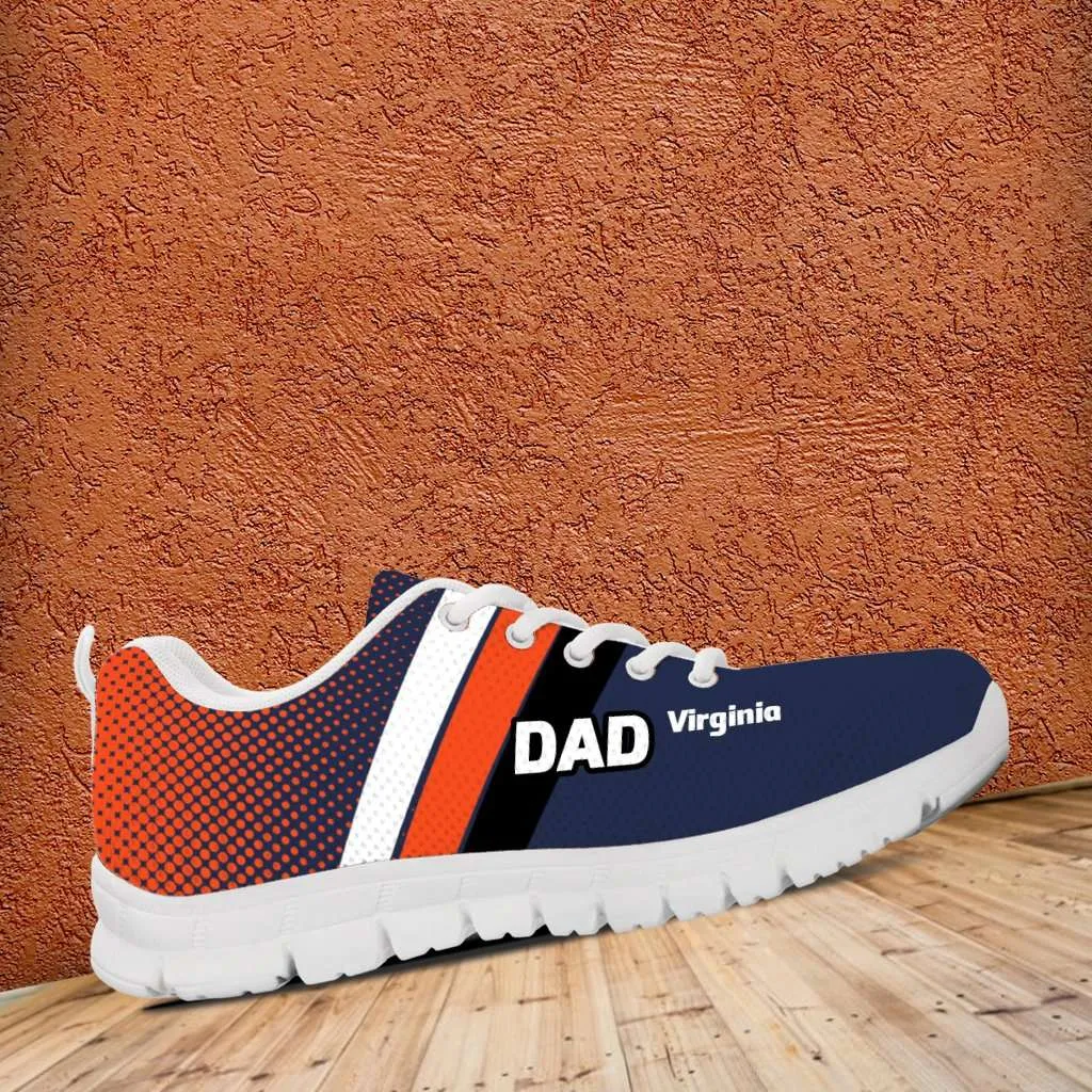 Virginia DAD Basketball Fans Running Shoes