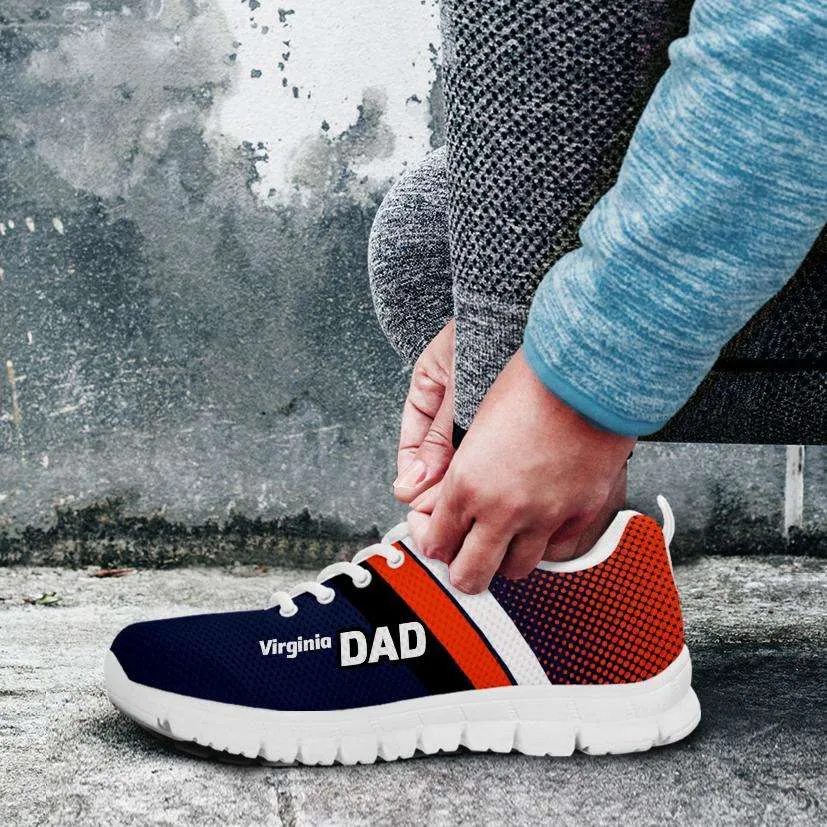 Virginia DAD Basketball Fans Running Shoes