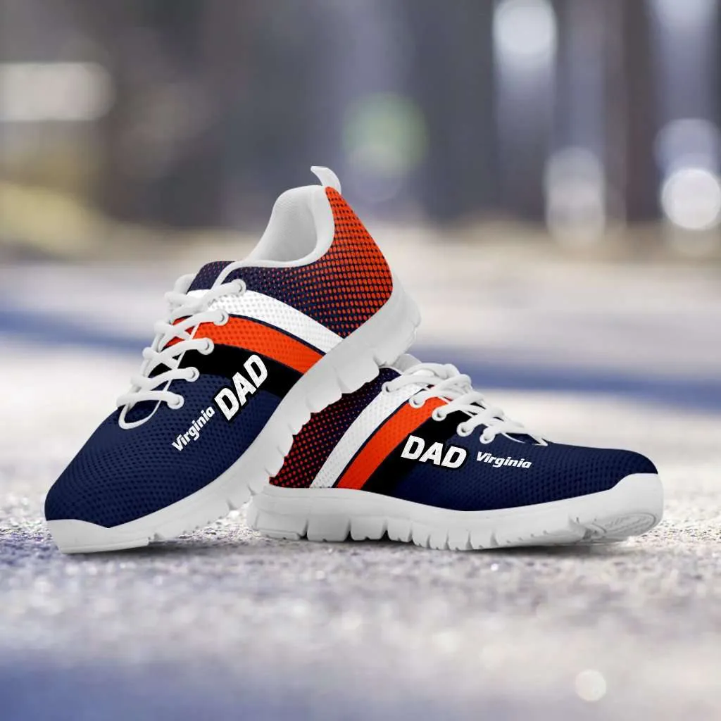 Virginia DAD Basketball Fans Running Shoes