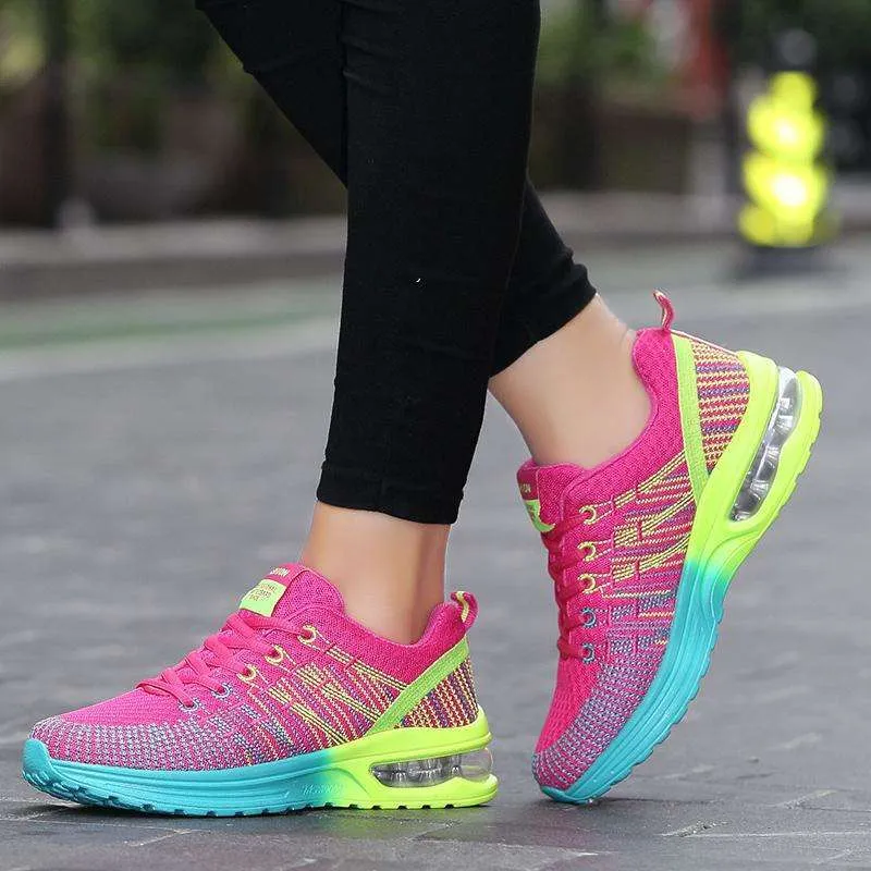 Women Breathable Running Shoes