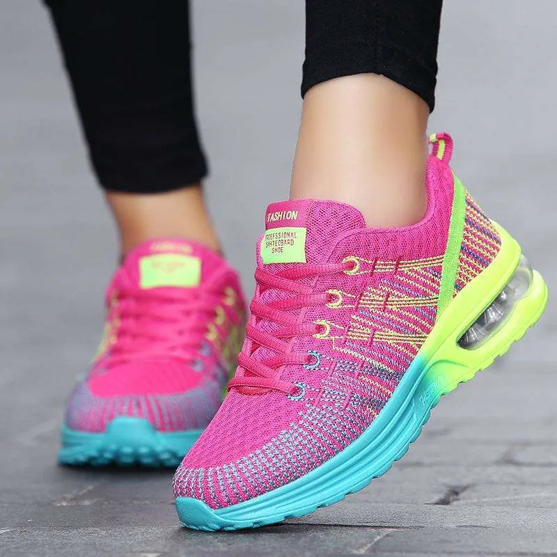 Women Breathable Running Shoes